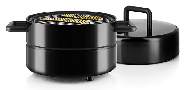 Enjoy The Smell of Charcoal Grilling with Portable Eva Solo To Go Grill