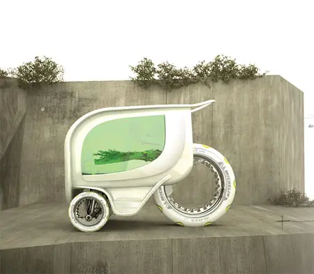 eve futuristic personal vehicle