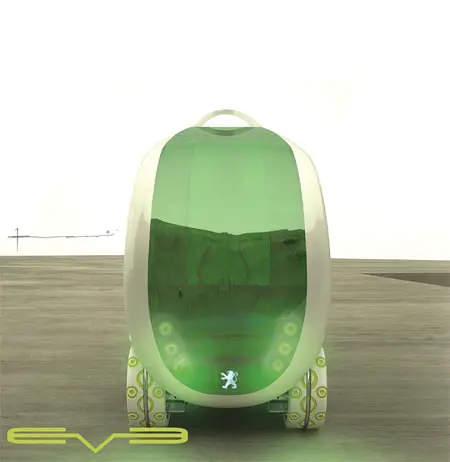 eve futuristic personal vehicle