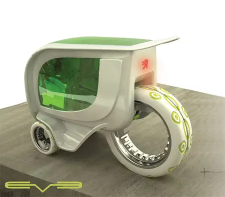 eve futuristic personal vehicle