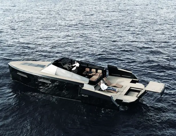 Evo 43 Expandable Yacht by Blu Martin