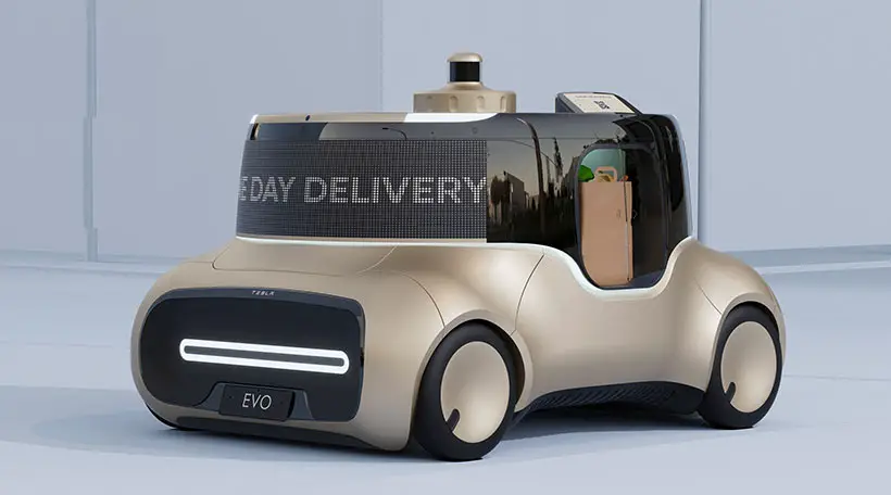 EVO - Autonomous Delivery Vehicle by Mostafa Marzouk