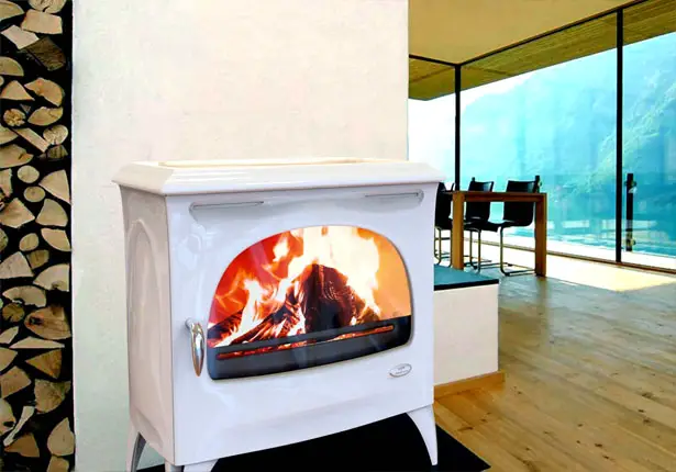 Evolution Wood Stove by Jerome Olivet