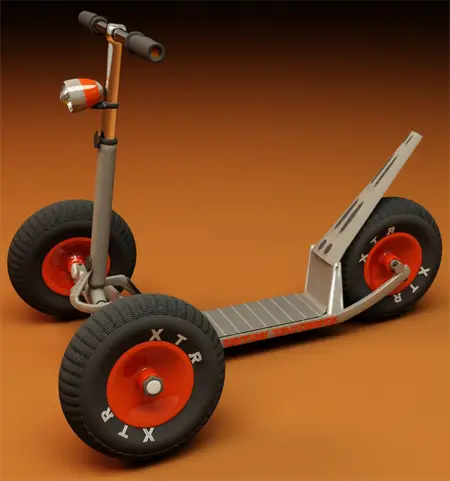 exciting triton scooter