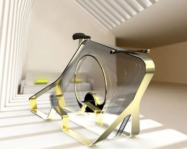 Shard: Exercycle That Lights Up The Dark