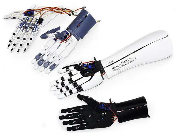 exii Hackberry Open Sourced 3D Printed Bionic Hand 