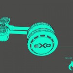 EXO - Exoskeletal E-Board by Fraser Leid