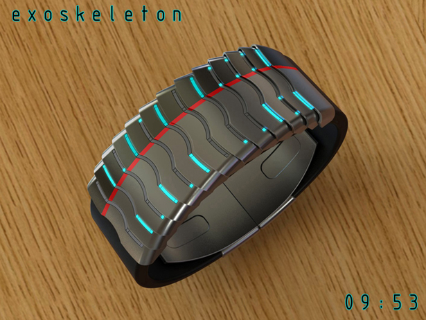 Exoskeleton Watch by Peter Fletcher