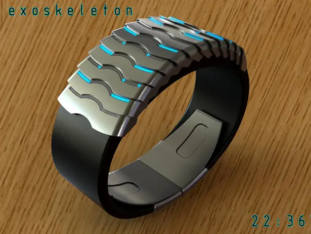 Exoskeleton Watch by Peter Fletcher