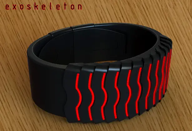 Exoskeleton Watch by Peter Fletcher