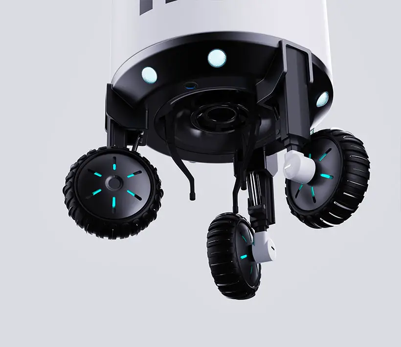 Explorer Deep Well Rescue Robot by Califor Design Co.