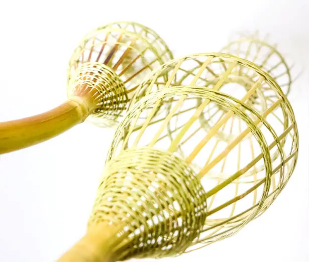 Explosive Bamboo Installations by Hongtao Zhou