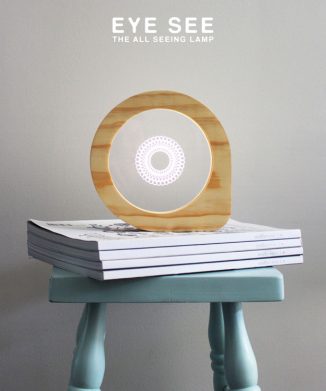 Eye See Lamp Emits Beautiful, Illusionary Light