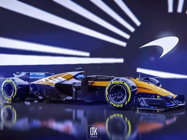 F1 Net Zero Carbon - Formula One 2030 Race Car Concept Series by Olcay Tuncay Karabulut