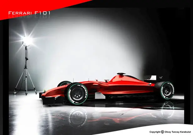 Ferrari F101 Concept Car by Olcay Tuncay KARABULUT