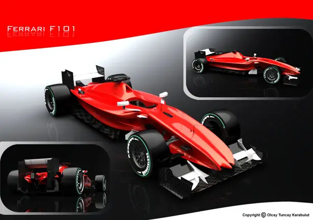 Ferrari F101 Concept Car by Olcay Tuncay KARABULUT