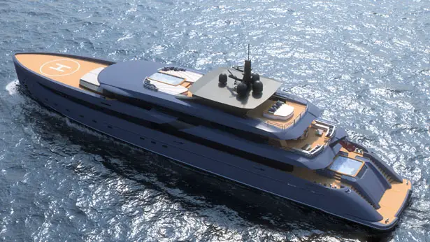 F65 Concept Yacht Features Incredible Outside Areas