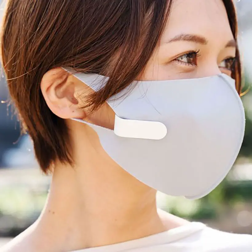 Face Mask Air Fan - Facial Mask Cooling Device