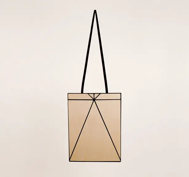 Facet Origami Bag by Yingxi Zhou