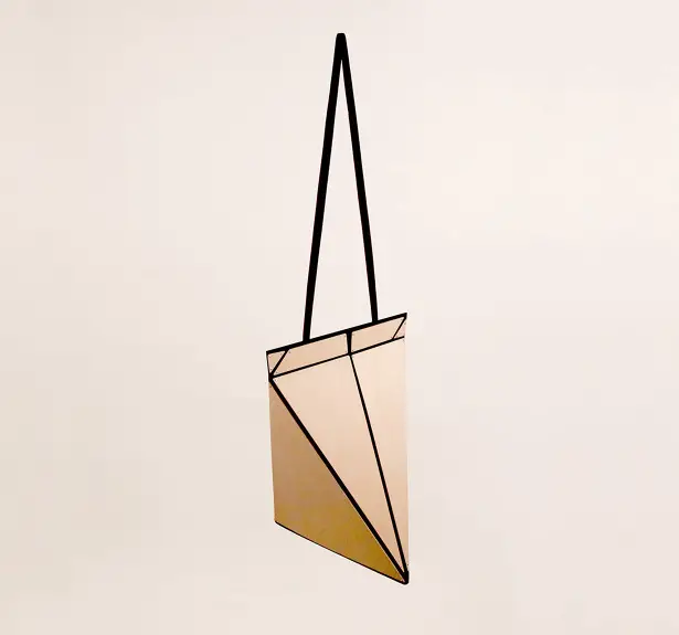 Facet Origami Bag by Yingxi Zhou