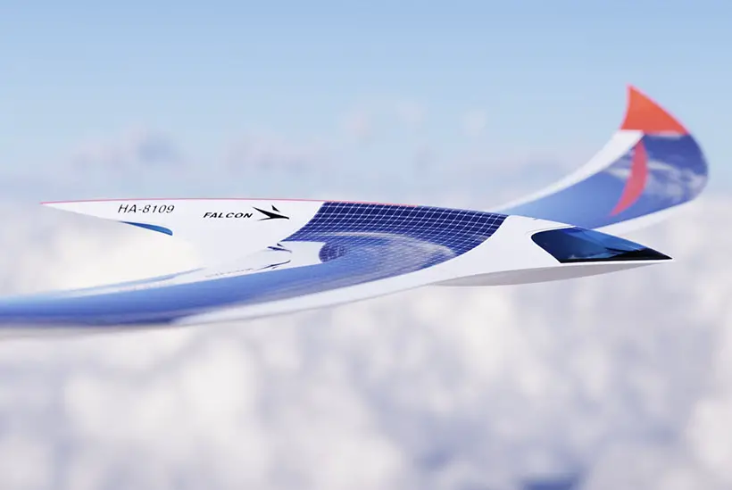 FALCON SOLAR Aircraft Concept by Laszlo Nemeth of Lasky Design