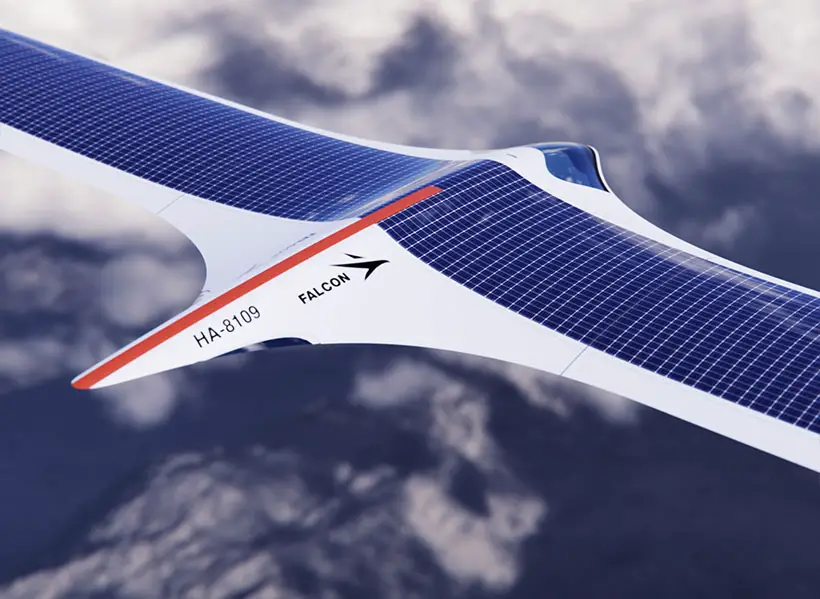 FALCON SOLAR Aircraft Concept by Laszlo Nemeth of Lasky Design