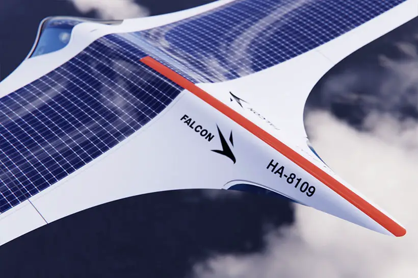 FALCON SOLAR Aircraft Concept by Laszlo Nemeth of Lasky Design