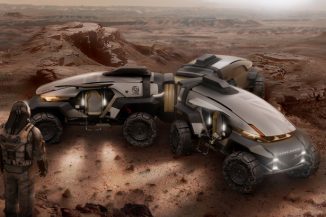 Far Above Far Beyond Concept Transportation to Explore Mars Unconquered Terrain