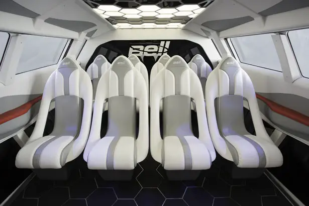 Futuristic Bell Helicopter FCX-001 Concept Aircraft Features A Single Pilot Seat and Spacious Cabin