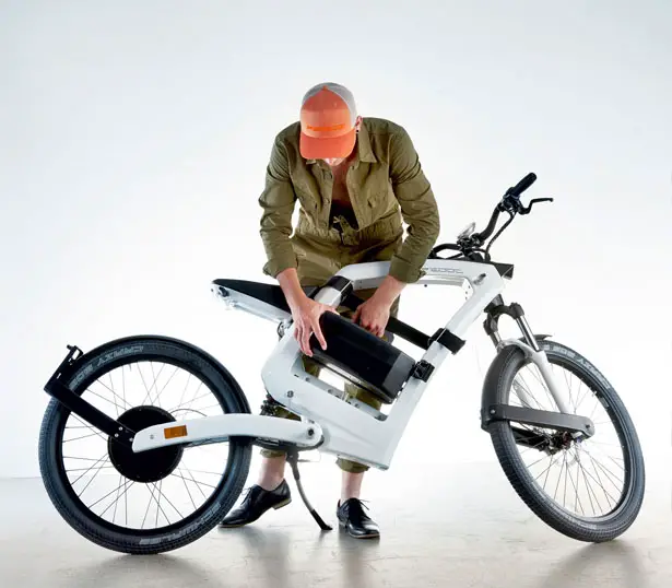 FEDDZ Electric Moped by Slog Design