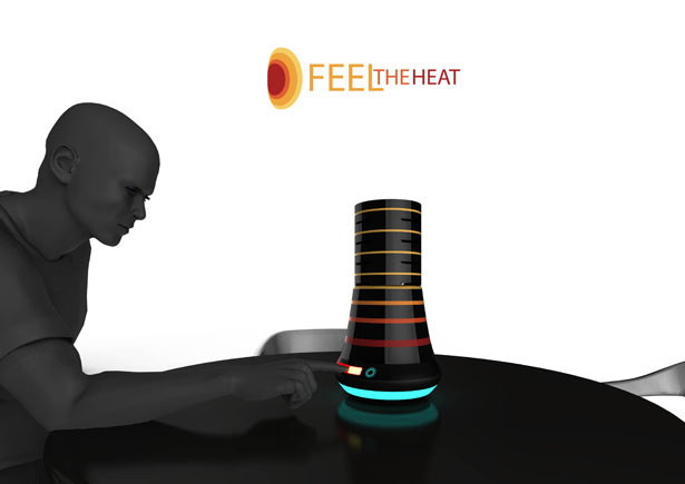 FeelTheHeat Outdoor Heater by Bilgehan Keçeli