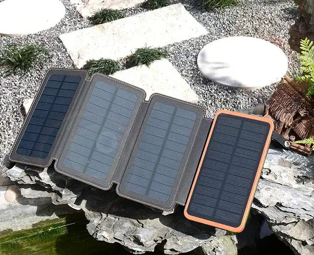 Feelle Solar Charger 2500mAh Solar Power Bank