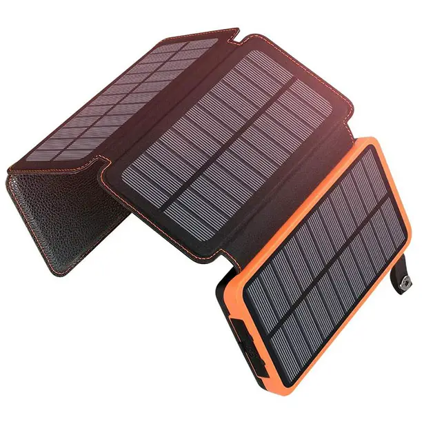 Feelle Solar Charger 2500mAh Solar Power Bank