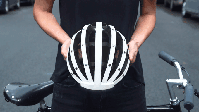 Fend Collapsible Bicycle Helmet for Safety and Convenience