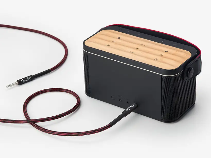 Fender Riff 2-in-1 Bluetooth Speaker and Amplifier by Ponti Design Studio