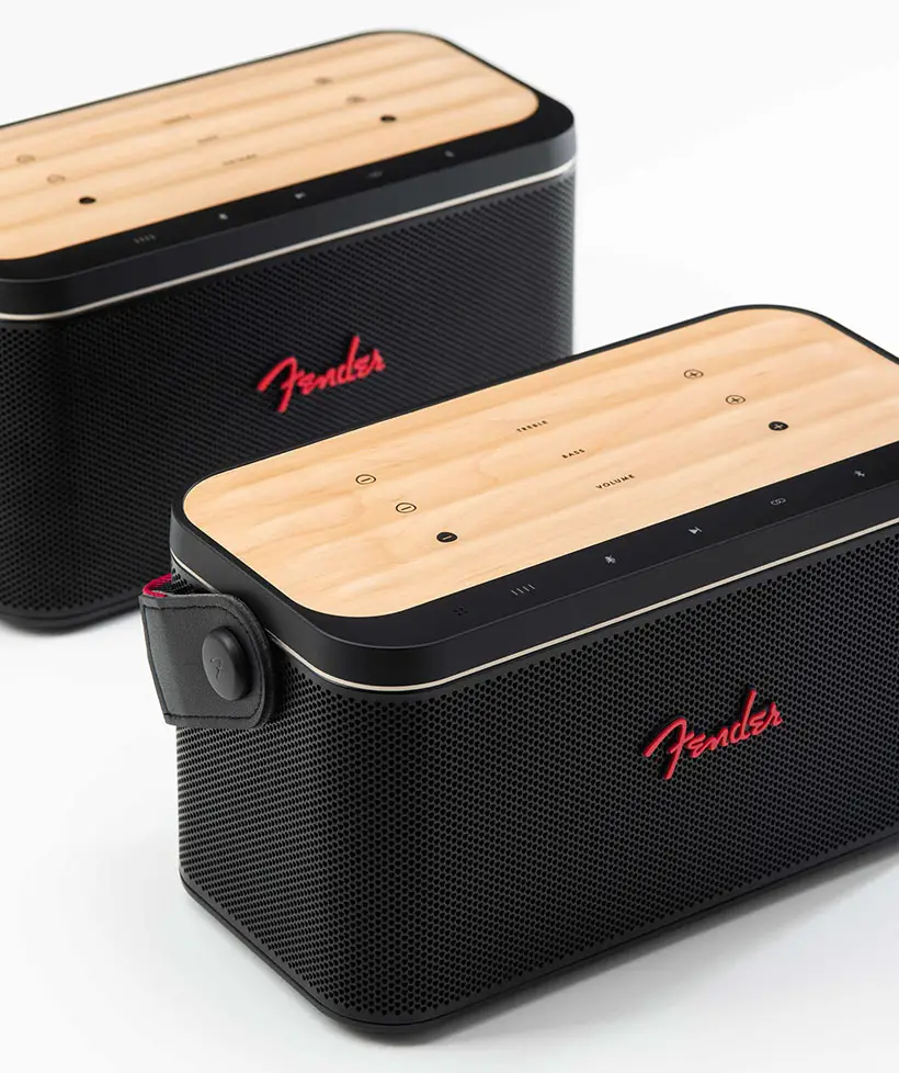 Fender Riff 2-in-1 Bluetooth Speaker and Amplifier by Ponti Design Studio