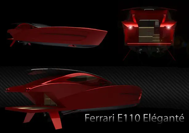 Ferrari E110 Elegante Exotic SpeedBoat
