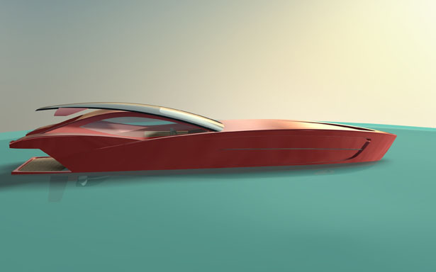 Ferrari E110 Elegante Exotic SpeedBoat