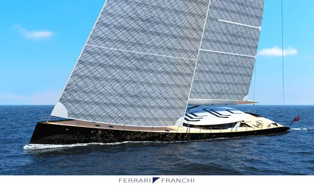 Ferrari Franchi 50m Sloop by Marco Ferrari and Alberto Franchi