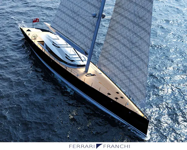 Ferrari Franchi 50m Sloop by Marco Ferrari and Alberto Franchi