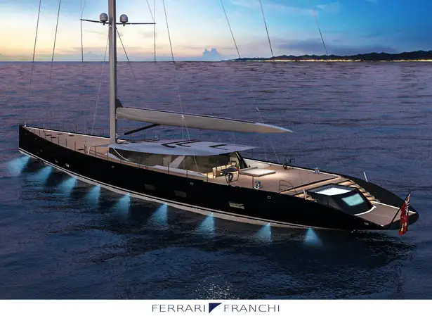 Ferrari Franchi 50m Sloop by Marco Ferrari and Alberto Franchi