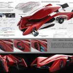 Ferrari Gothica Rossa Concept Supercar by Jeremy Han Donghun