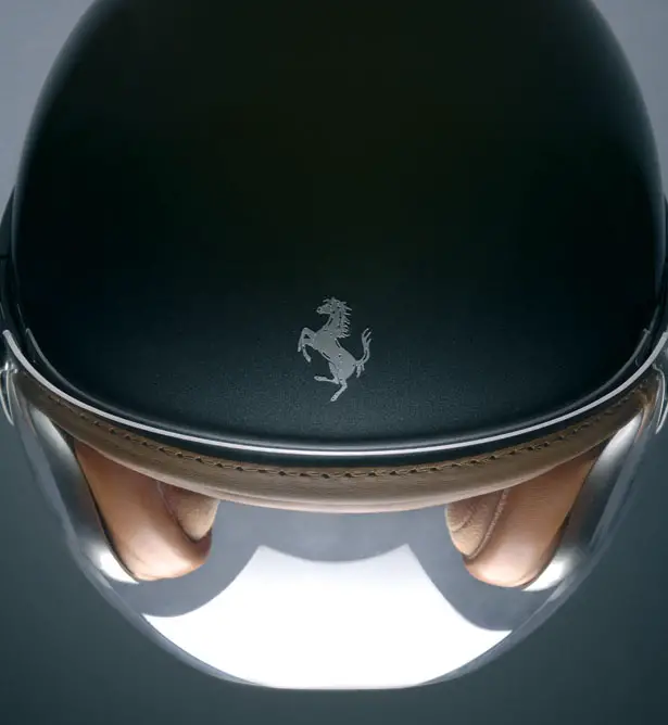 Ferrari Motorcycle Helmet Design