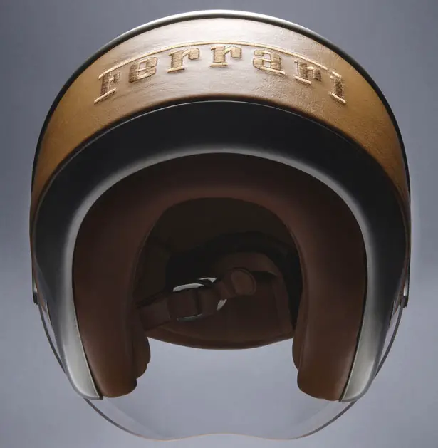 Ferrari Motorcycle Helmet Design