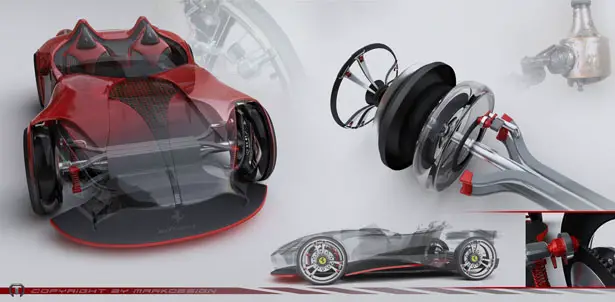 Ferrari Millenio Futuristic Electric Vehicle