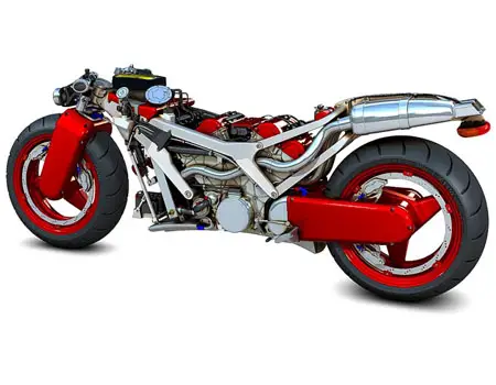 ferrari v4 motorcycle concept