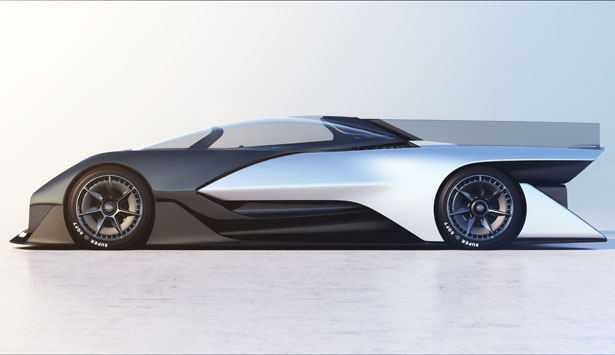 FFZero1 Electric Concept Car: Futuristic Single Seat Vehicle from Faraday Future