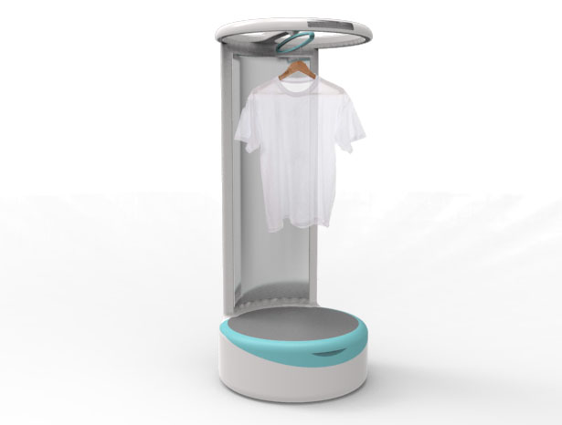 FI-Dryer : Modern Dryer Uses Infrared Heater to Dry Your Clothes without Wrinkles