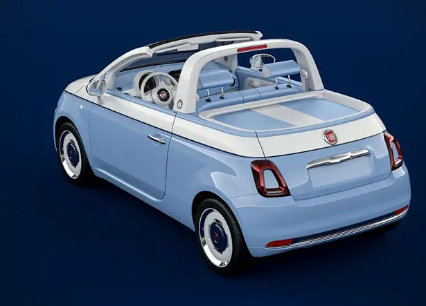 Fiat 500 Spiaggina by Garaga Italia Pays Tribute to Iconic Fiat 500