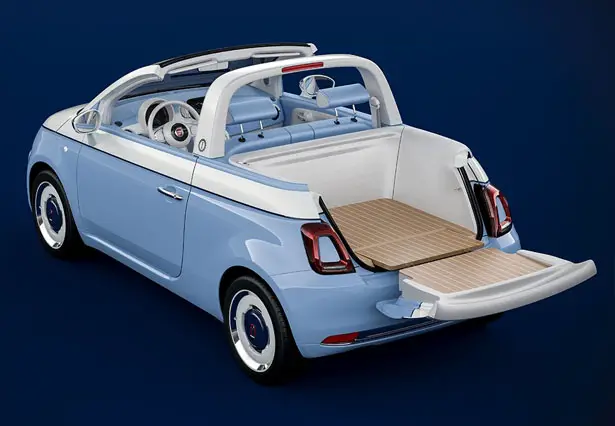 Fiat 500 Spiaggina by Garaga Italia Pays Tribute to Iconic Fiat 500